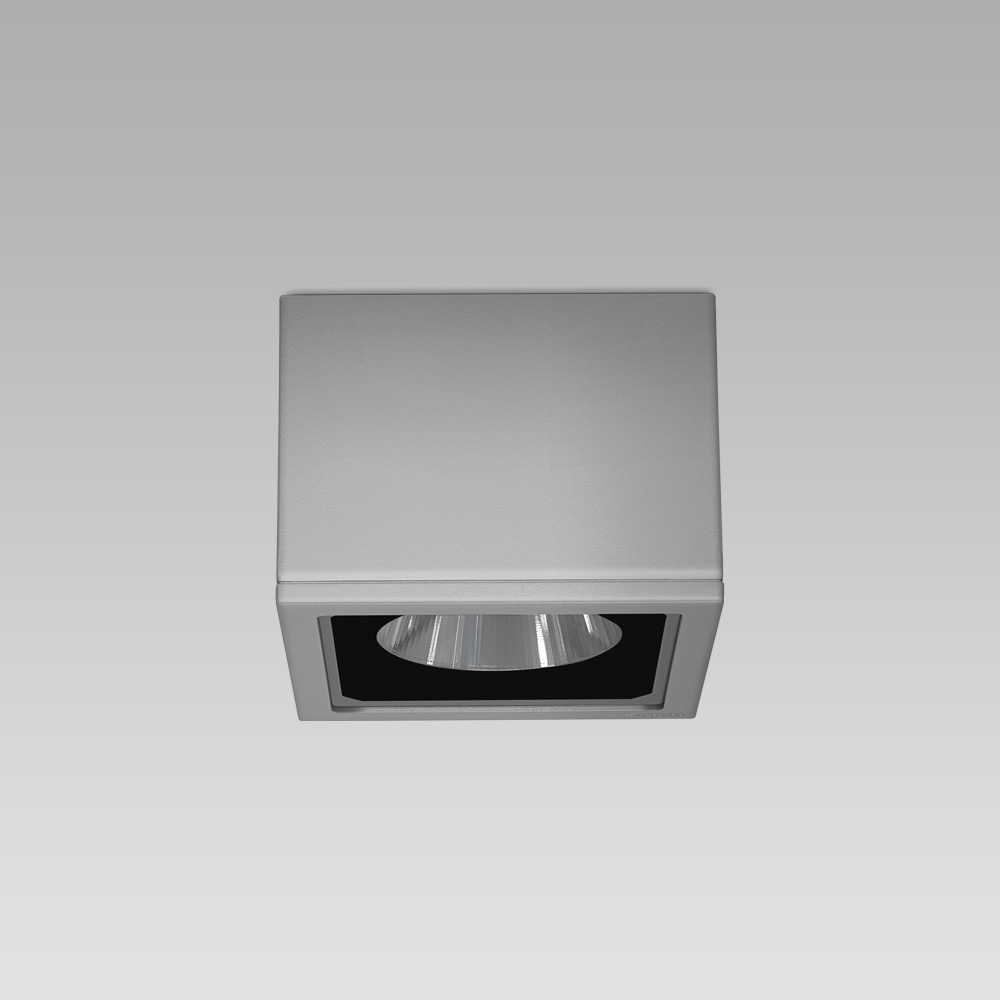 Deckenanbauleuchten  Ceiling mounted luminaire with an essential and elegant design for architectural lighting