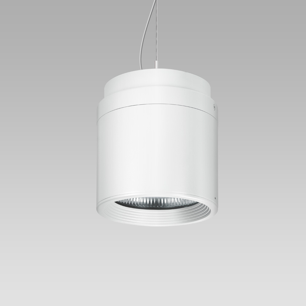 Luminaire à plafond ou suspendu au design essentiel et élégant pour l'éclairage architectural