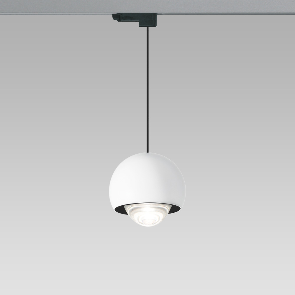 Rails 220V - DALI Elegantly designed pendant luminaire for interior lighting, also available in track-mounted version