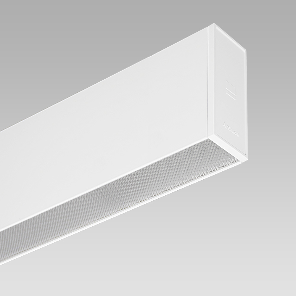 Systèmes d'éclairage modulaires Modular lighting system for indoor lighting available in ceiling, wall-mounted and suspended version