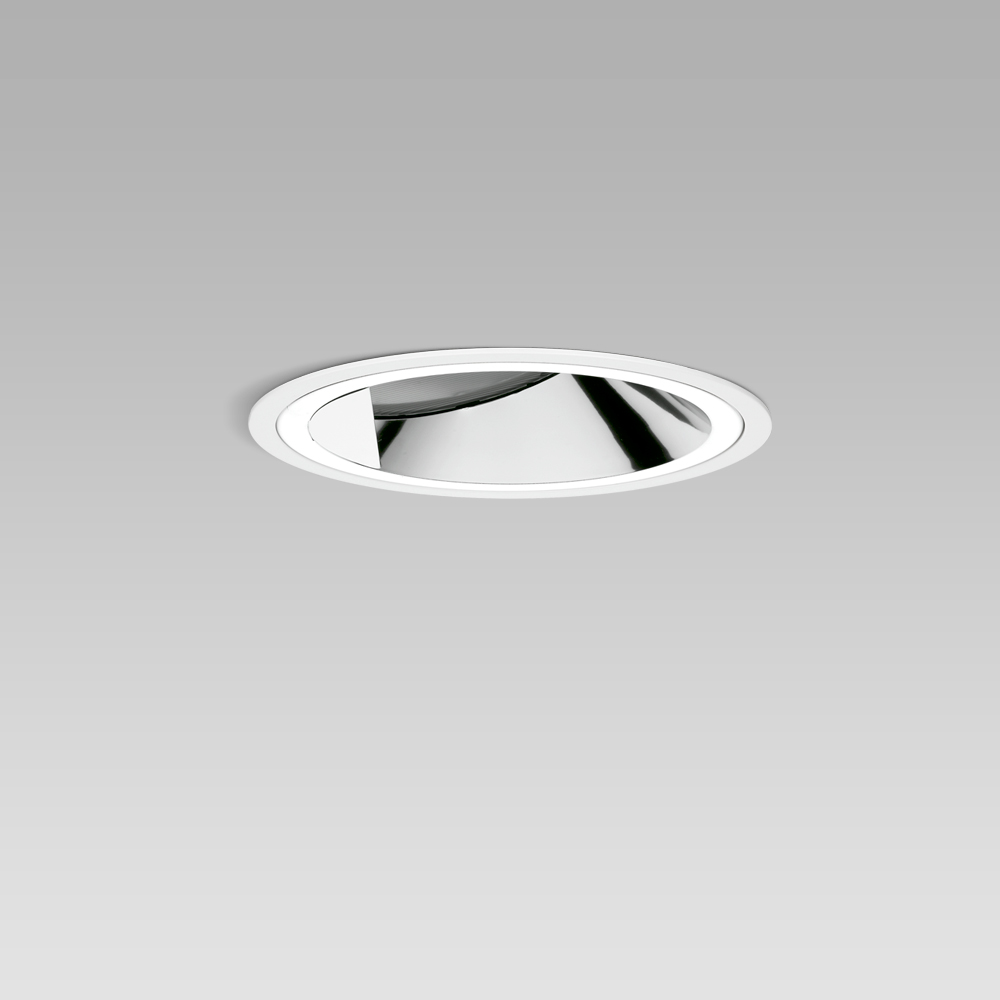 Luminaires encastrés  Ceiling recessed luminaire for indoor lighting with elegant round design and high visual comfort